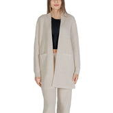 Cleré Beige Viscose Cardigan